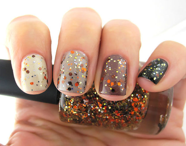 Fall Glitter Nails
 Ombre Glitter Fall Nails s and for