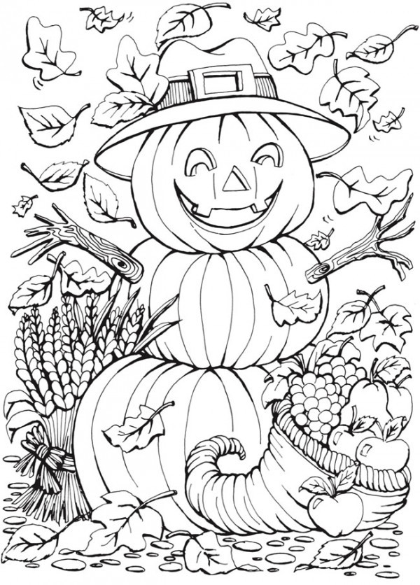 Fall Printables Coloring Pages
 6 Fall Coloring Pages – Stamping