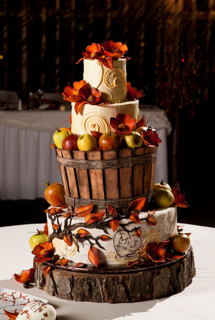 Fall Themed Desserts
 Wedding cakes by Designer Desserts