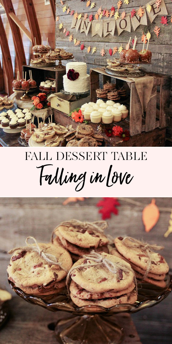 Fall Themed Desserts
 Fall Dessert Table