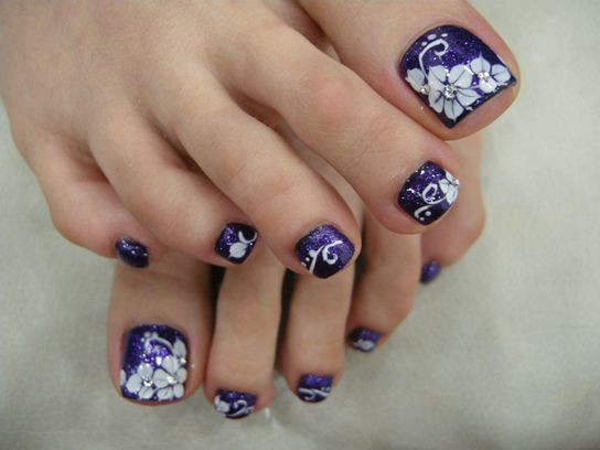 Fall Toe Nail Art
 Toe nail designs 2015 fall