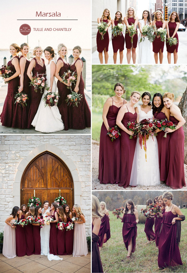 Fall Wedding Bridesmaid Dresses
 Top 10 Colors for Fall Bridesmaid Dresses 2015
