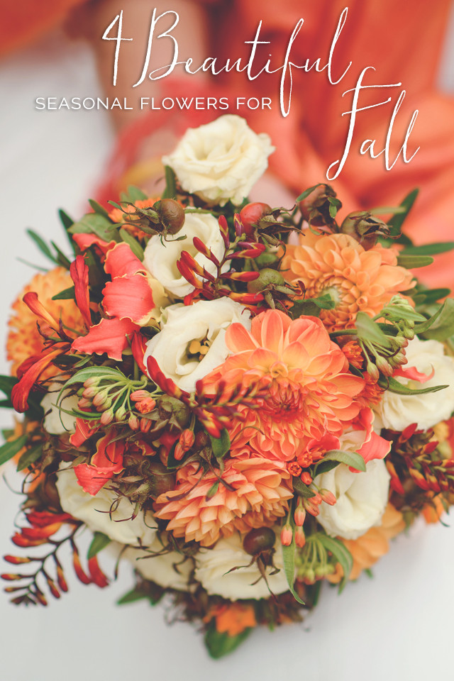 Fall Wedding Flowers In Season
 What s In Season A Guide to Fall Wedding Flowers