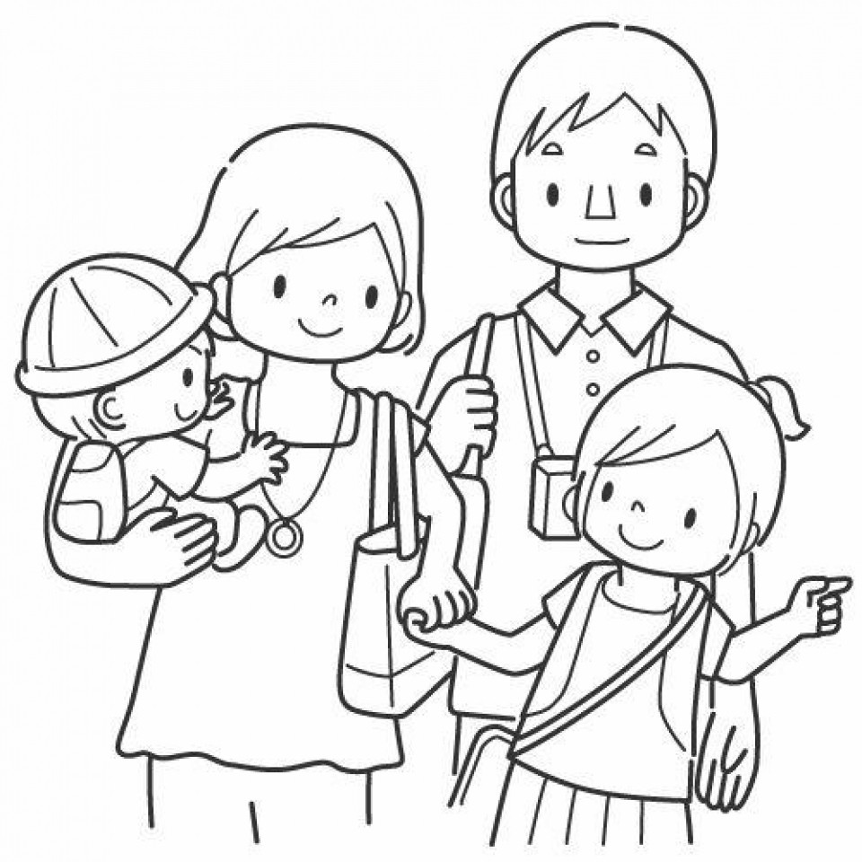 Family Coloring Pages For Toddlers
 Get This Family Coloring Pages Printable for Kids r1n7l