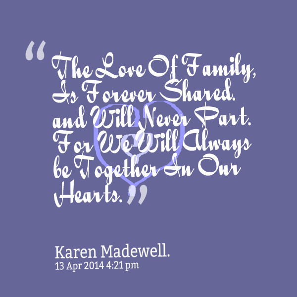 Family Forever Quotes
 Families Are Forever Quotes QuotesGram