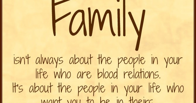 Family Isn'T Always Blood Quotes
 Daveswordsofwisdom What Is family All About