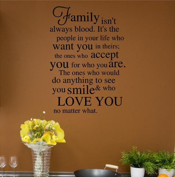 Family Isn'T Always Blood Quotes
 Unavailable Listing on Etsy