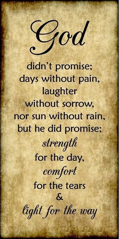 Family Loss Quote
 Gods promise