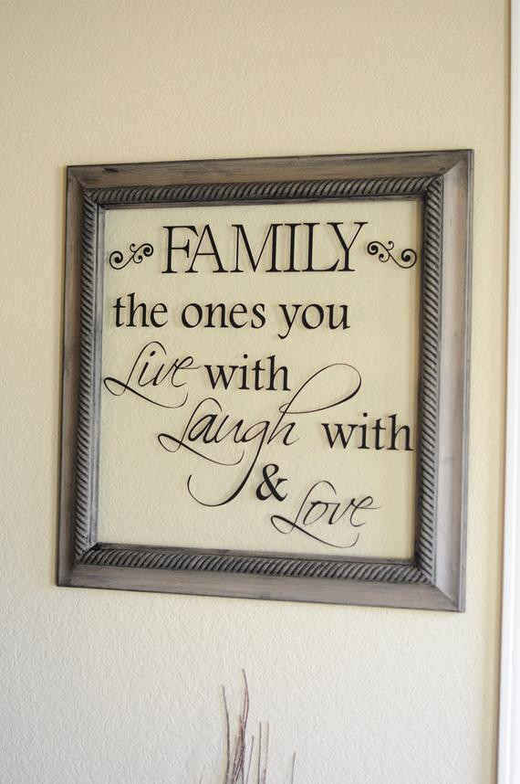 Family Photo Quotes
 Family Quote Frame 22 1 2 inches x 22 1 2 inches