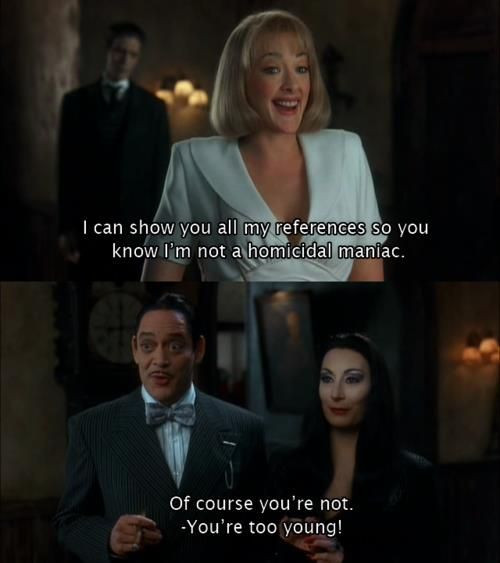 Family Quotes From Movies
 the addams family quote Google Search