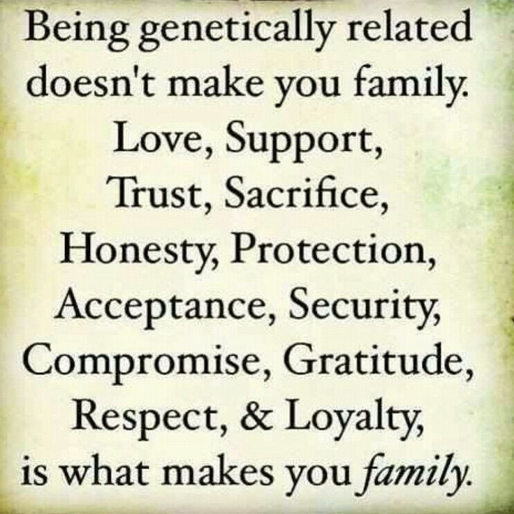Family Respect Quotes
 being genetically doesn t make you family Love