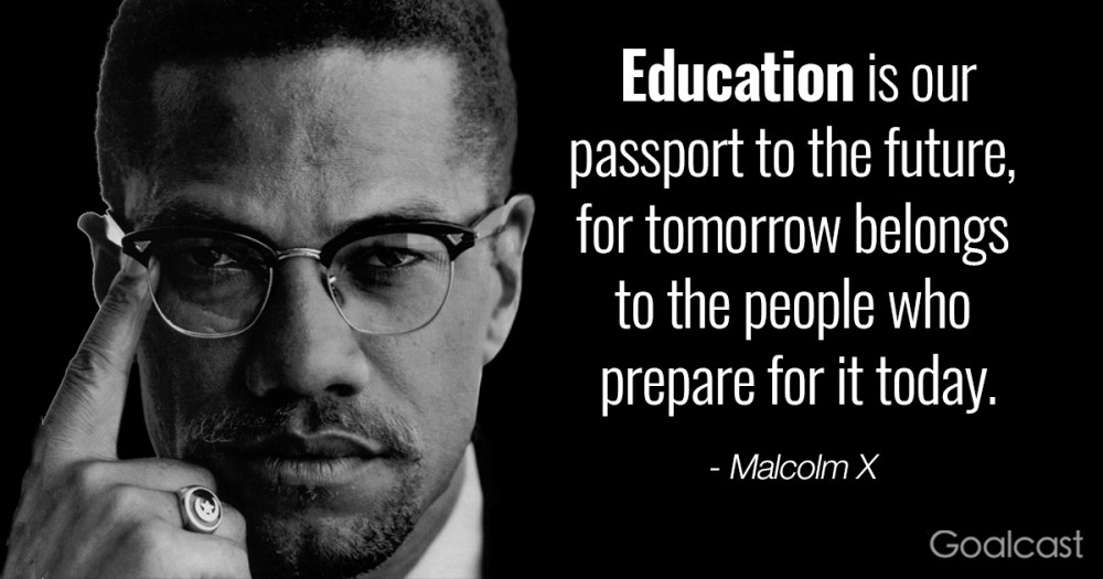 Famous Quotes On Education
 Thoughts on Black History Month 🏿 – Glamourally Julie