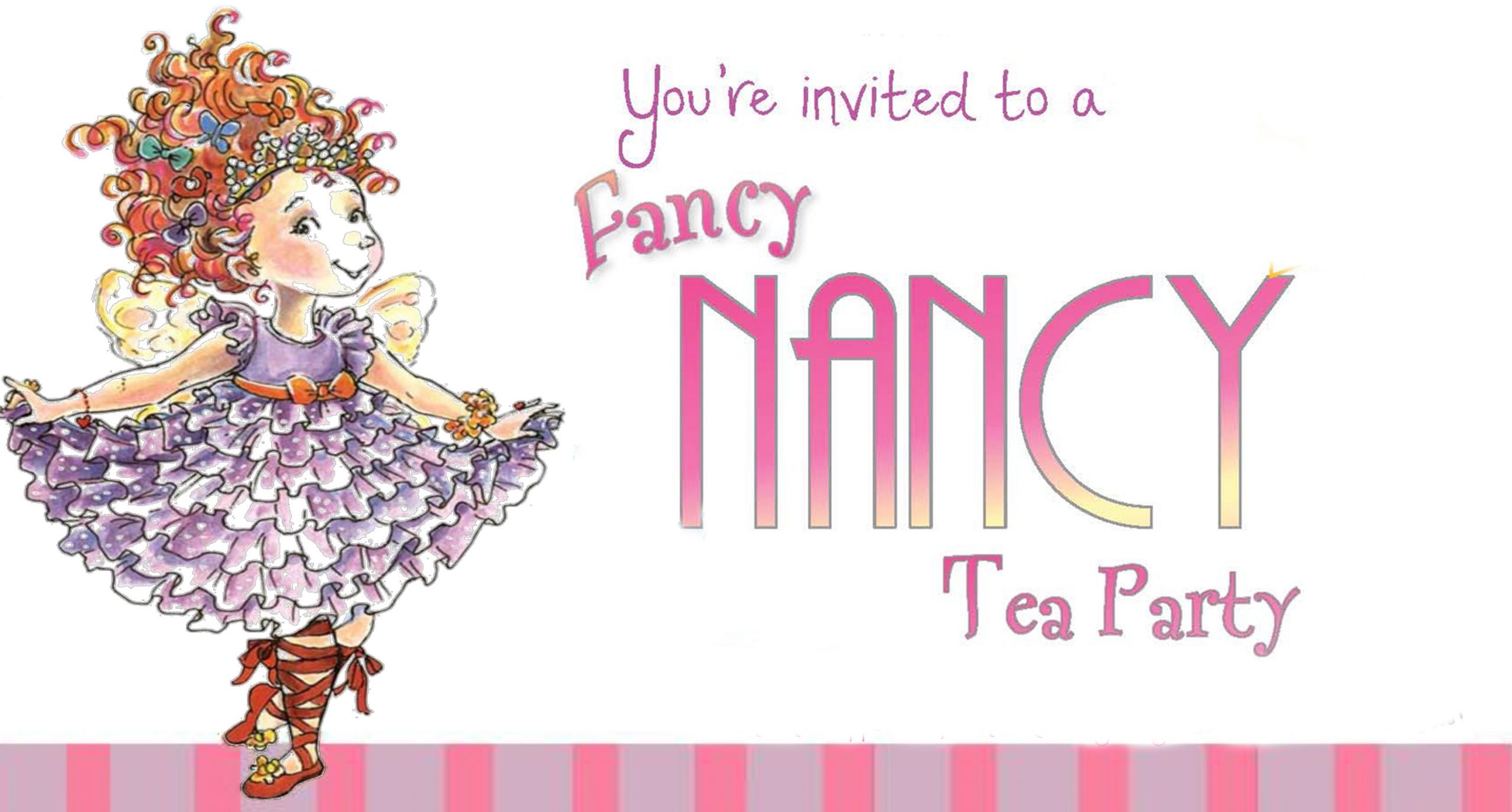 Fancy Nancy Tea Party Ideas
 Fancy Nancy Tea Party