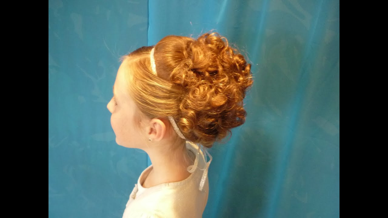 Fancy Updo Hairstyles
 Elegant Updo With Curls For Medium Length Hair