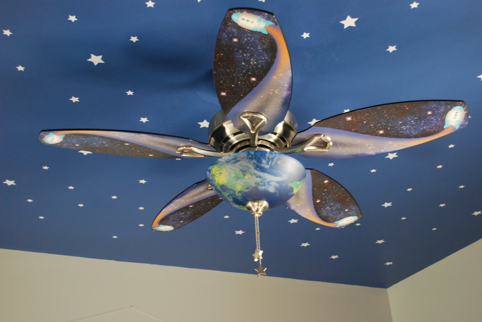 Fans For Kids Room
 Fussy Monkey Business E s Space Themed Room