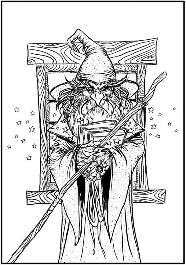 Fantasy Adult Coloring Books
 Pagan Adult Colouring Pages 2 scrapbook