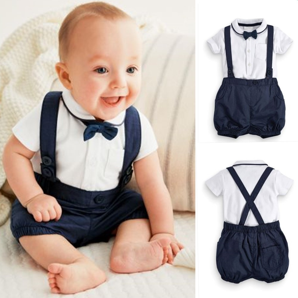 Fashion Baby Boy Clothes
 2018 summer fashion baby boy clothes gentleman short