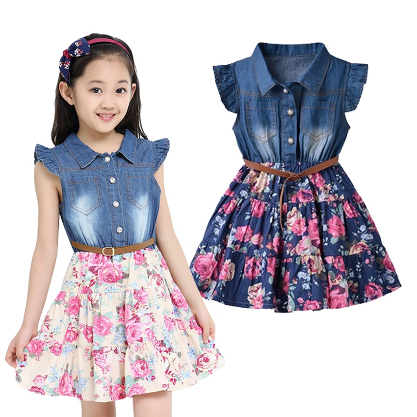 Fashion Clothes For Kids
 Aliexpress Buy Summer Dresses For Girls Cotton