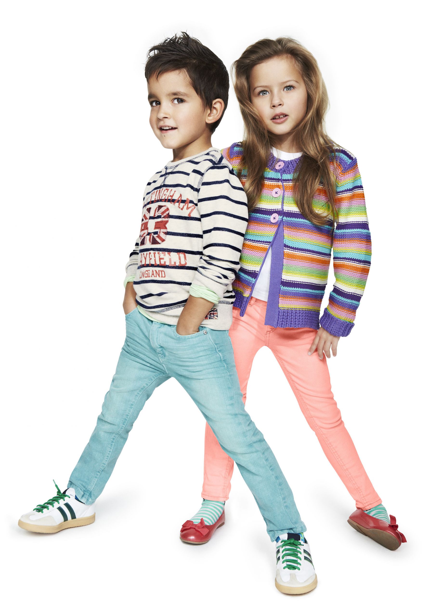 Fashion Clothes For Kids
 Spring colours for the kids