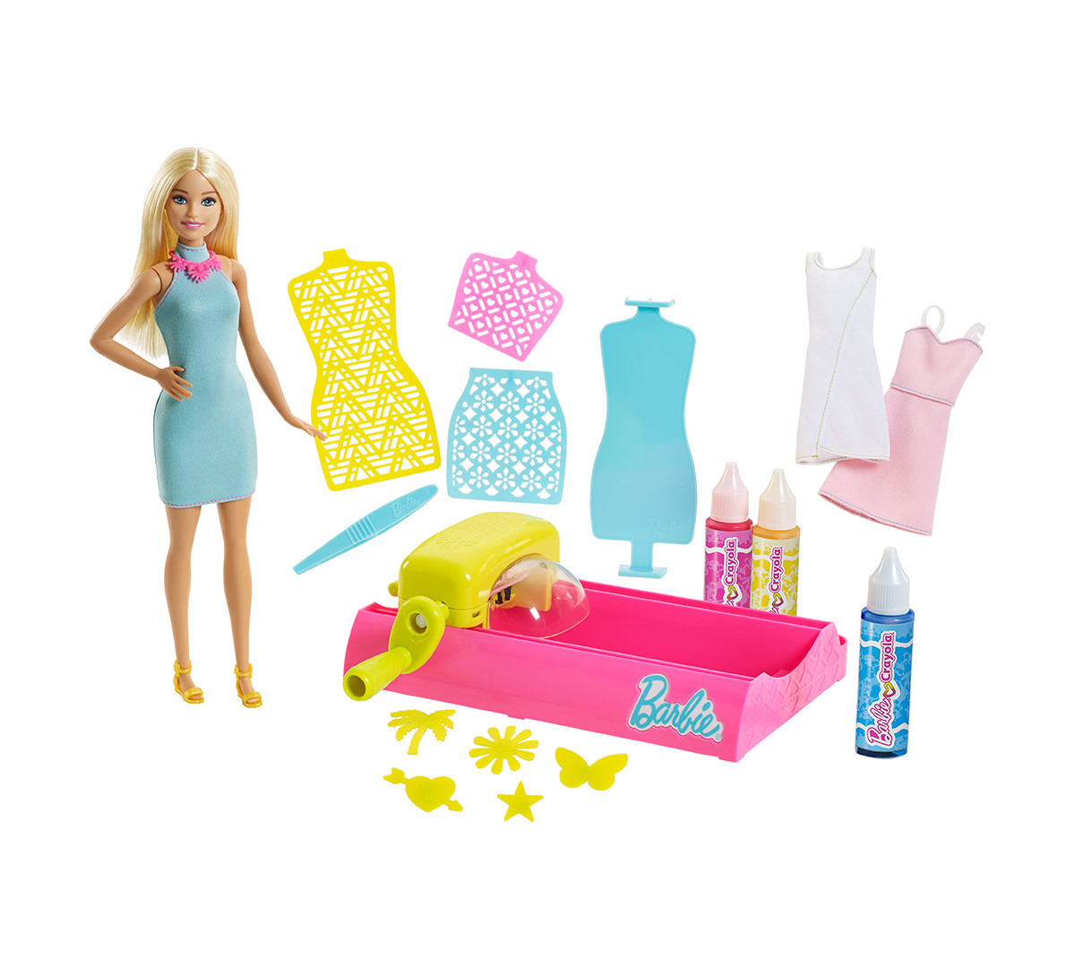Fashion Design Kits For Kids
 Barbie Crayola Color Magic Station Doll & Washable Paint