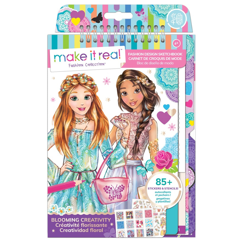 Fashion Designer Games For Kids
 Buy the Make It Real™ Fashion Design Sketchbook Set