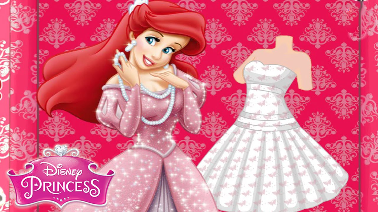 Fashion Designer Games For Kids
 Disney Princess Ariel Dream Mermaid Dress Fashion Design