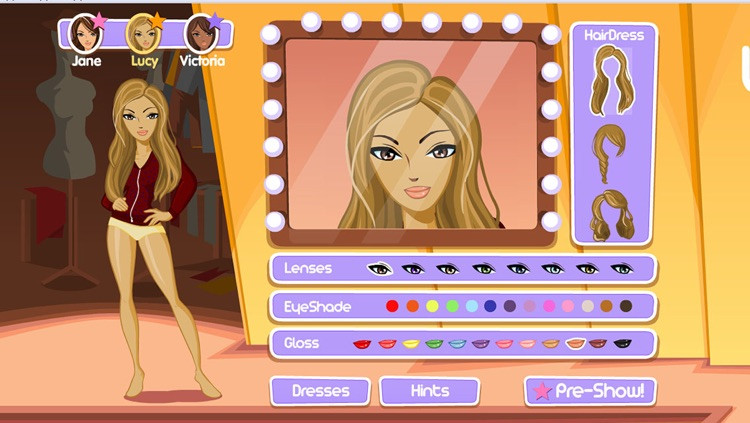 Fashion Games For Kids
 Runway Fashion Dress up and Makeup & Salon Game for kids