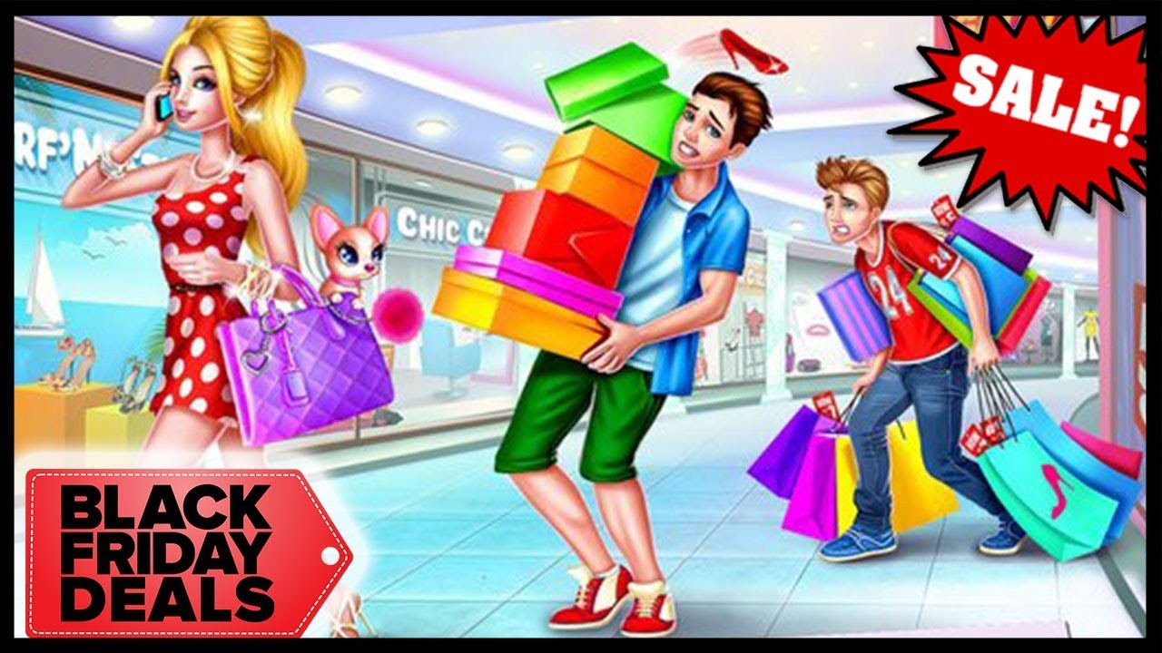 Fashion Games For Kids
 Shopping Mall Girl Black Friday Style Game Fun Fashion