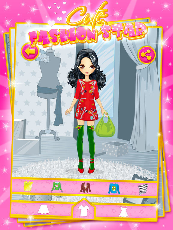 Fashion Games For Kids
 App Shopper Cute Fashion Star dress up game for little