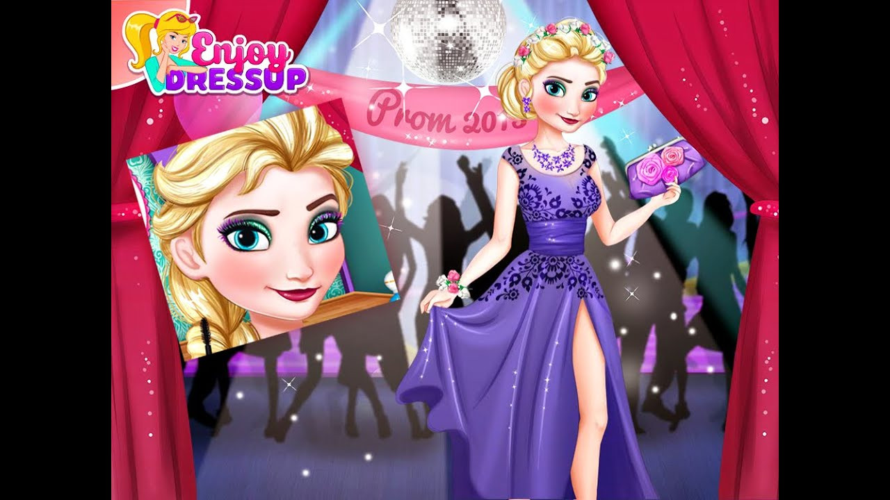 Fashion Games For Kids
 Frozen Elsa Games Elsa Prom Night Fun line Fashion