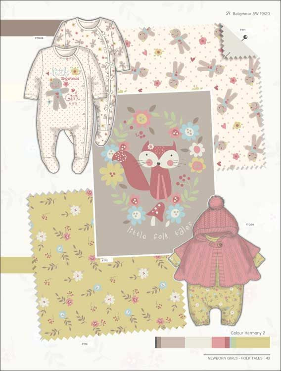 Fashion Trends 2020 Baby Book
 Style Right Babywear Trendbook A W 2019 2020 incl DVD
