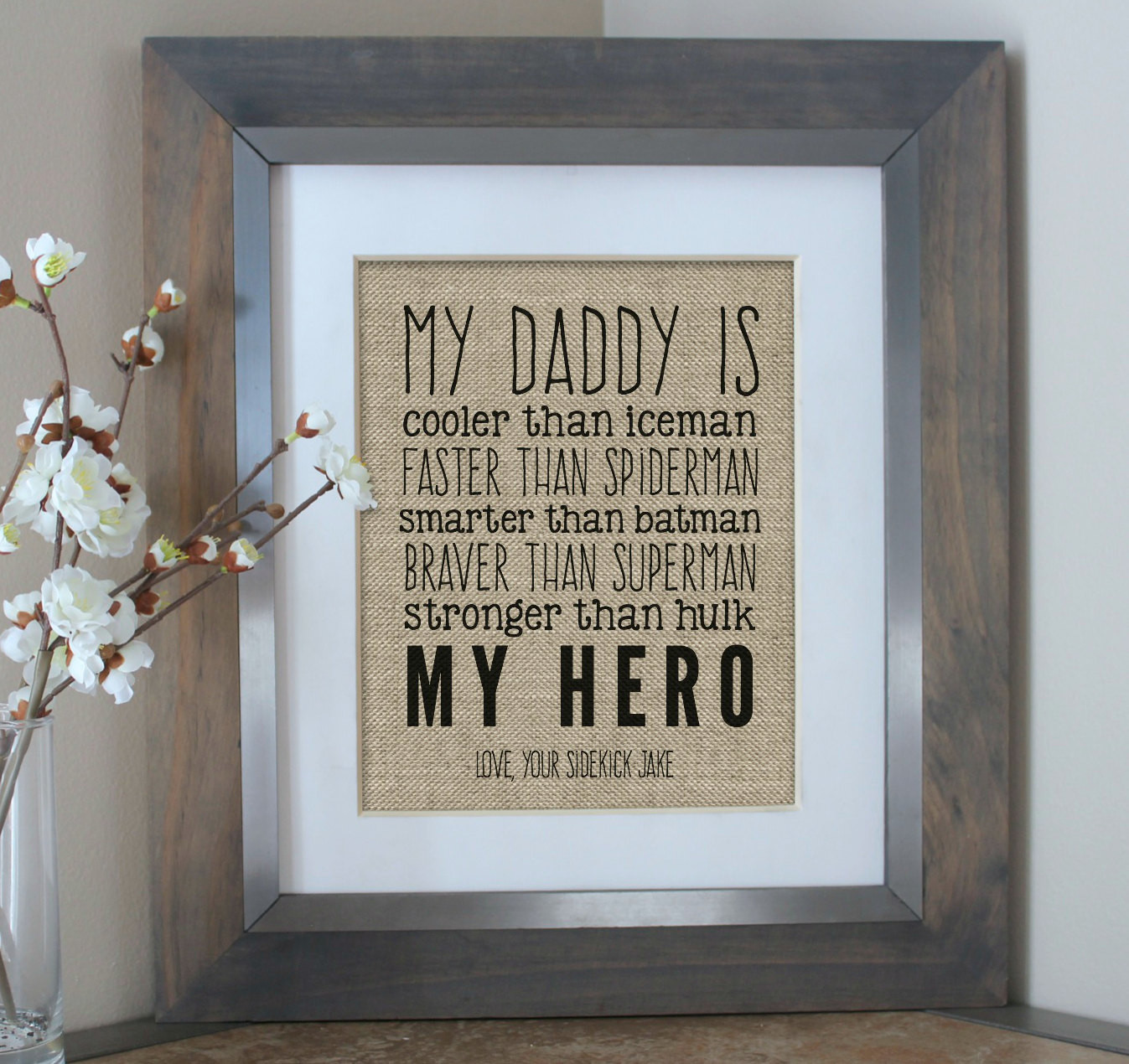 Father And Son Gift Ideas
 First Fathers Day Gift Fathers Day from Son Fathers Day