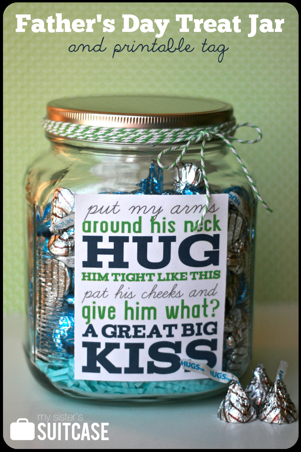 Father Days Gift Ideas
 Father s Day Gift Treat Jar Printable My Sister s