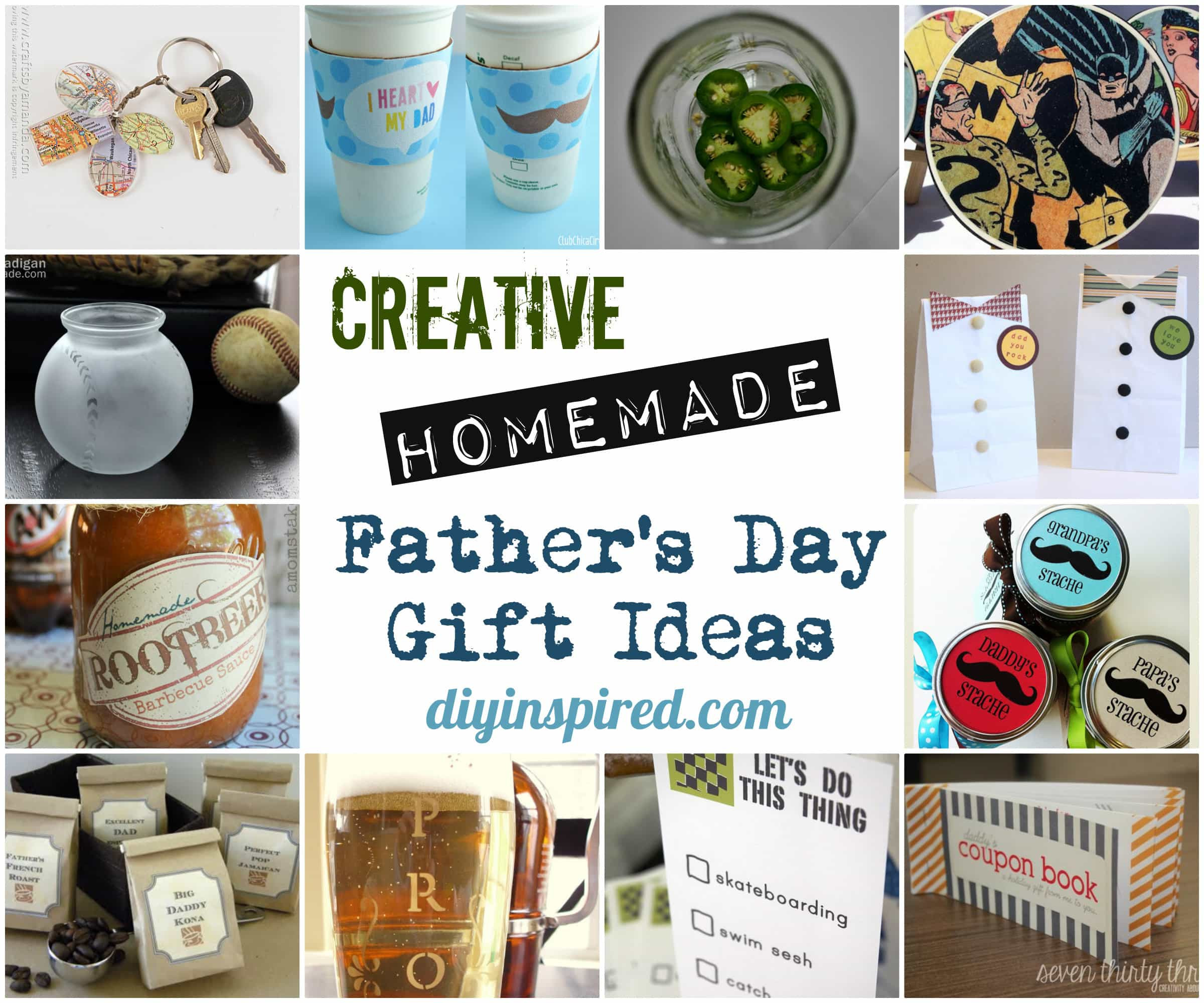 Father Gift Ideas
 Creative Homemade Father’s Day Gift Ideas DIY Inspired