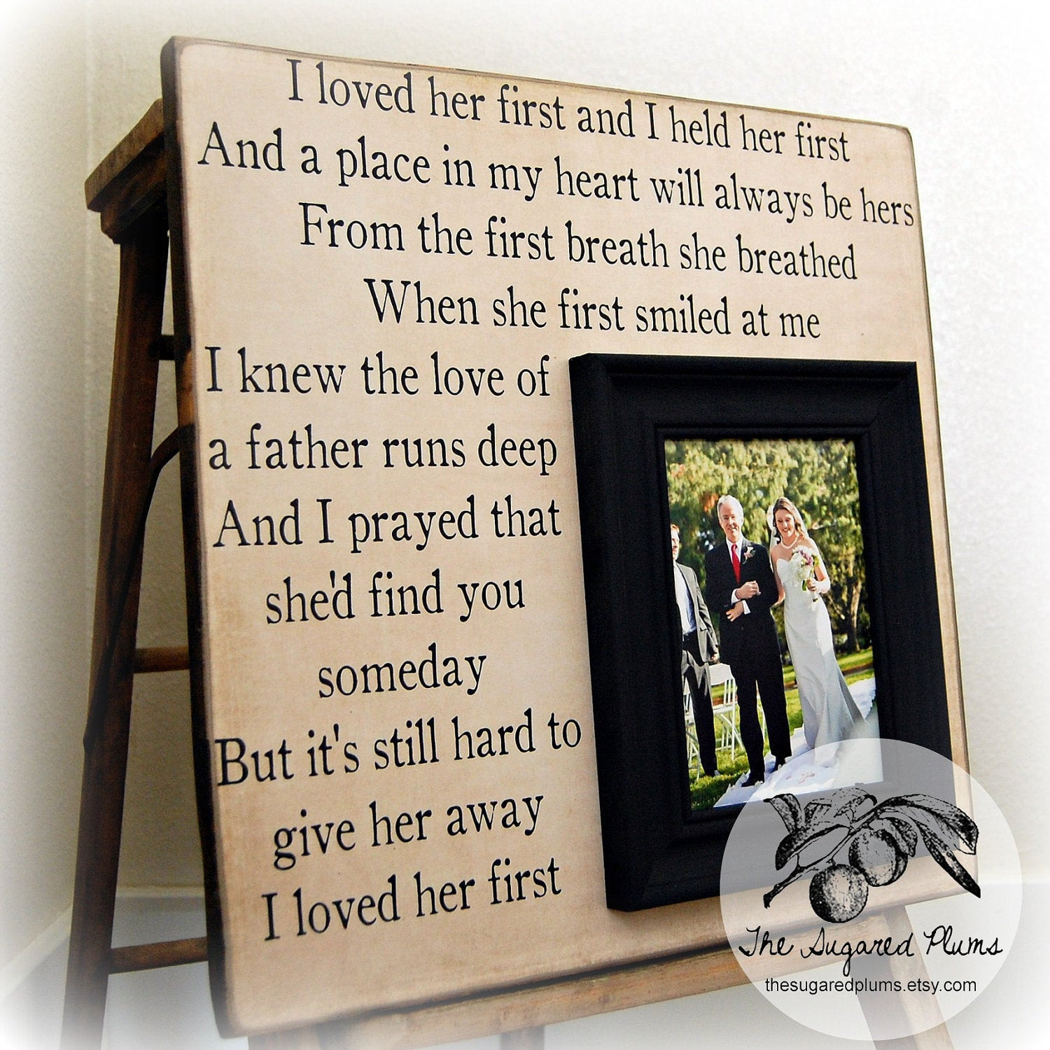 Father Of The Bride Gift Ideas From Daughter
 Wedding Gift For Parents Mother of the bride Thank you