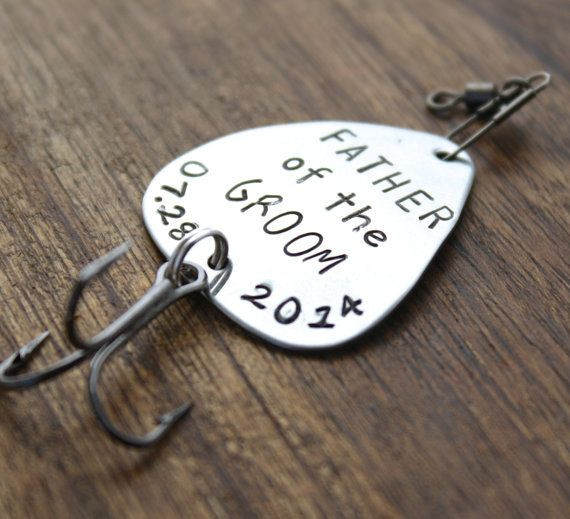 Father Of The Groom Gift Ideas
 Father of the Groom Fishing Lure Father Gift by