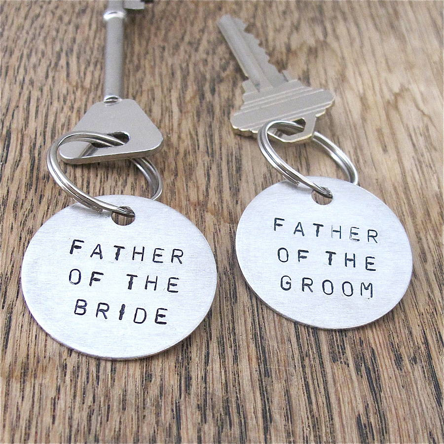 Father Of The Groom Gift Ideas
 father of the bride groom t key ring by edamay
