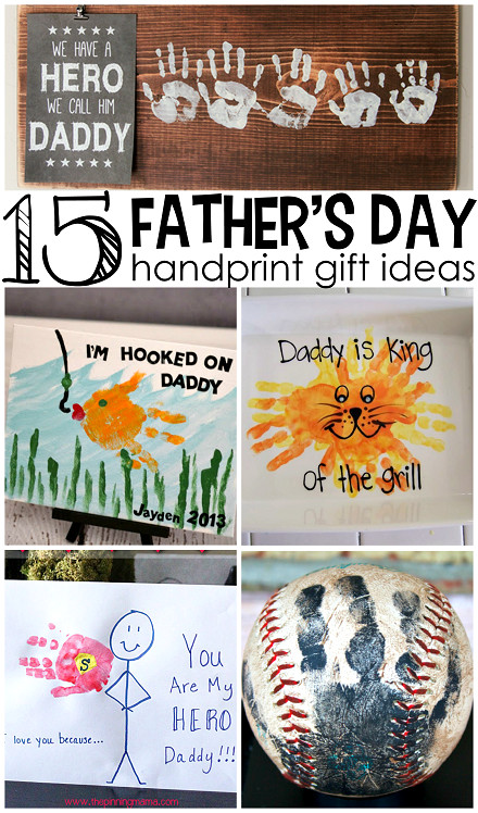 Father'S Day Craft Gift Ideas
 Father s Day Handprint Gift Ideas from Kids such cute