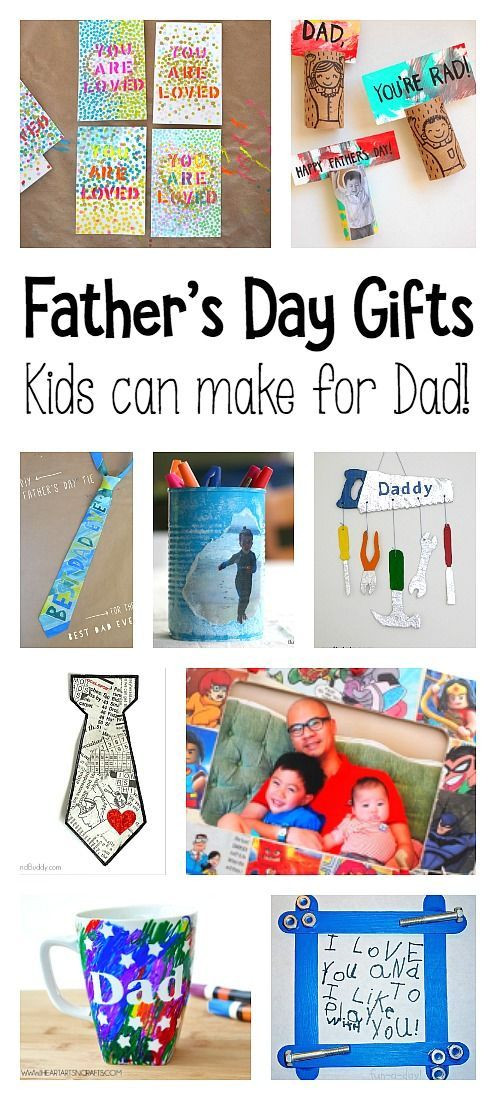 Father'S Day Craft Gift Ideas
 Father s Day Homemade Gifts for Kids to Make