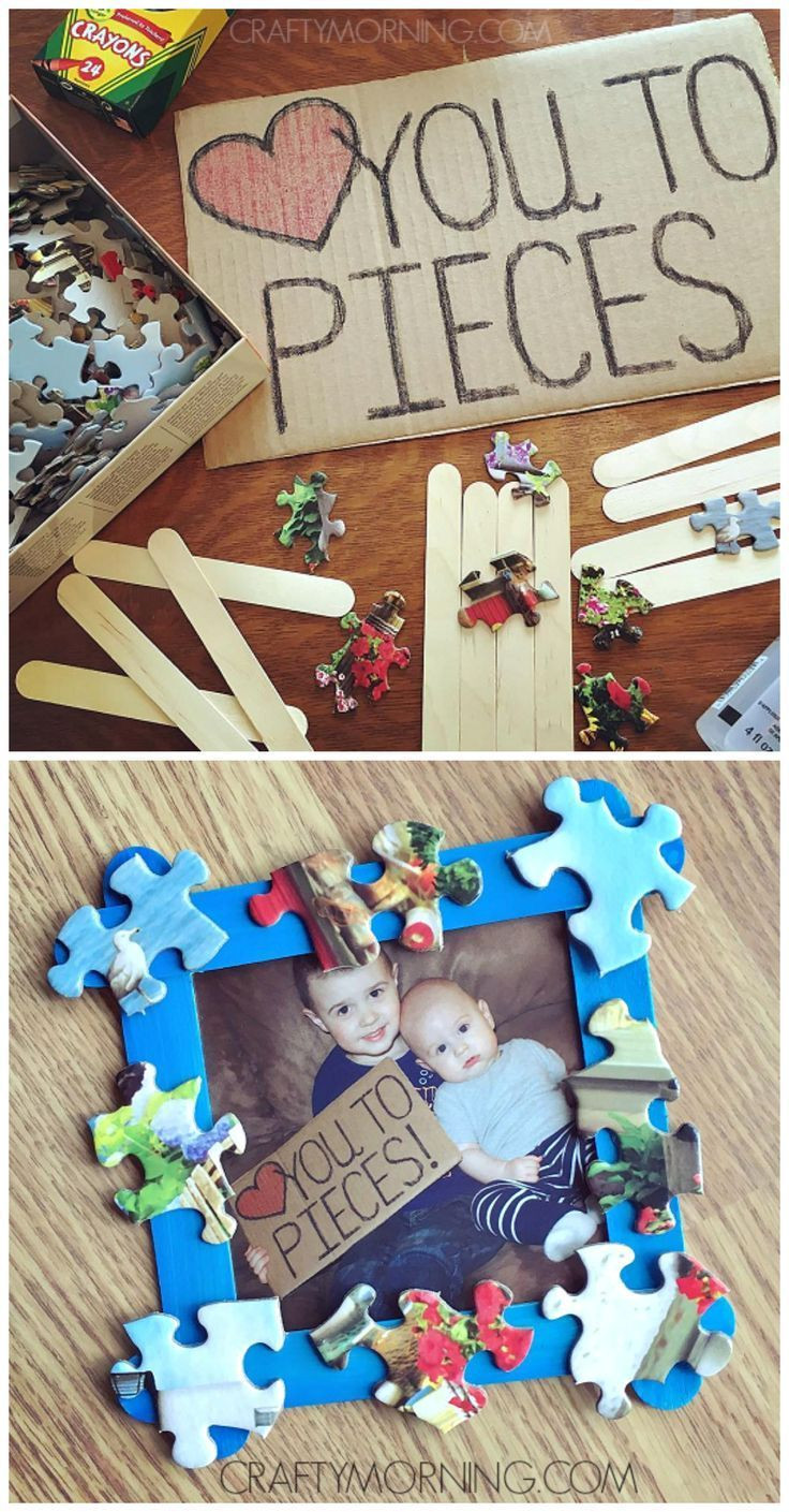Father'S Day Gift Craft Ideas For Preschoolers
 Love you to pieces father s day craft t idea from the