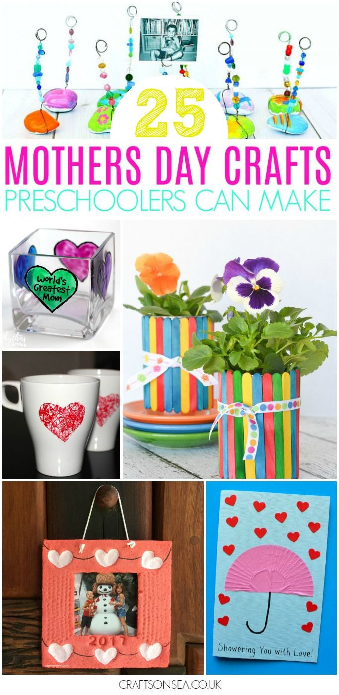 Father'S Day Gift Ideas For Preschoolers To Make
 25 Mothers Day Crafts for Preschoolers