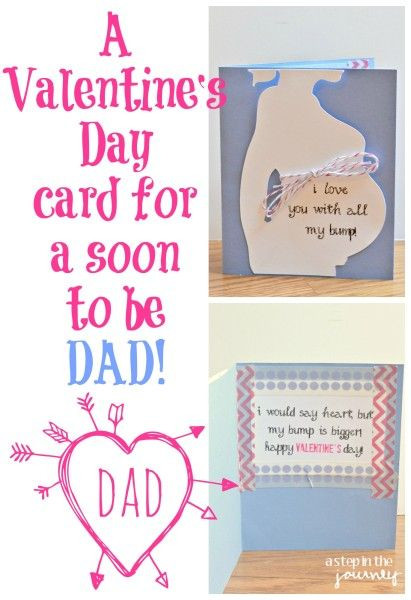 Father'S Day Gift Ideas For Soon To Be Dads
 Valentine’s Day Card for a Soon to be Dad