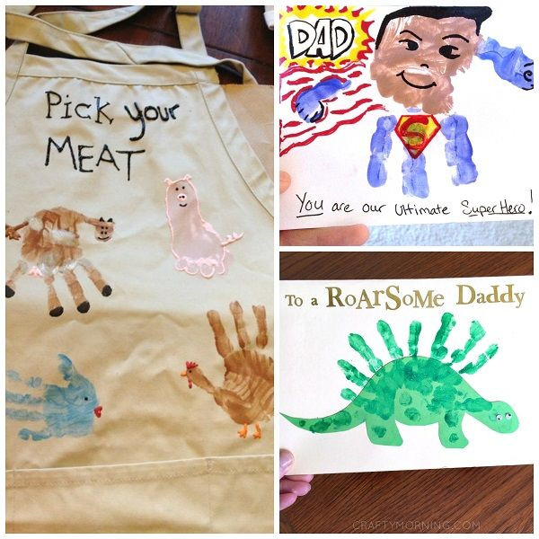 Father'S Day Gift Ideas From Kids
 Here are some creative Father s Day handprint t and