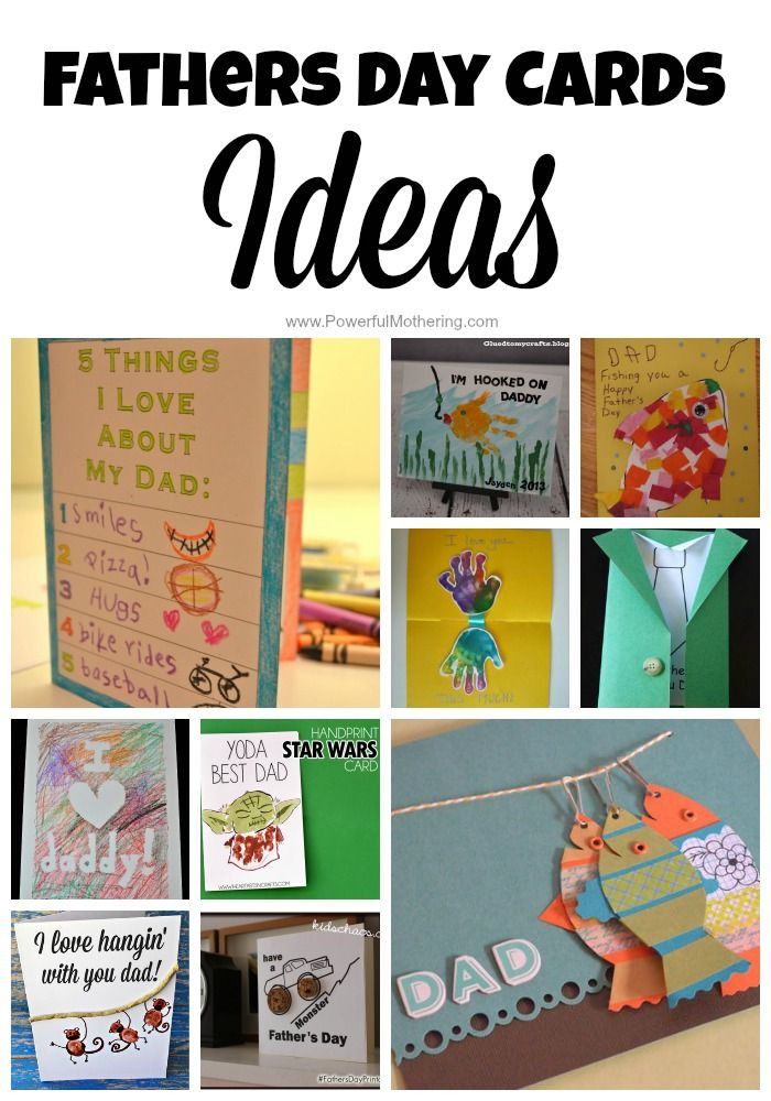 Father'S Day Gift Ideas From Kids
 Fathers Day Cards Ideas