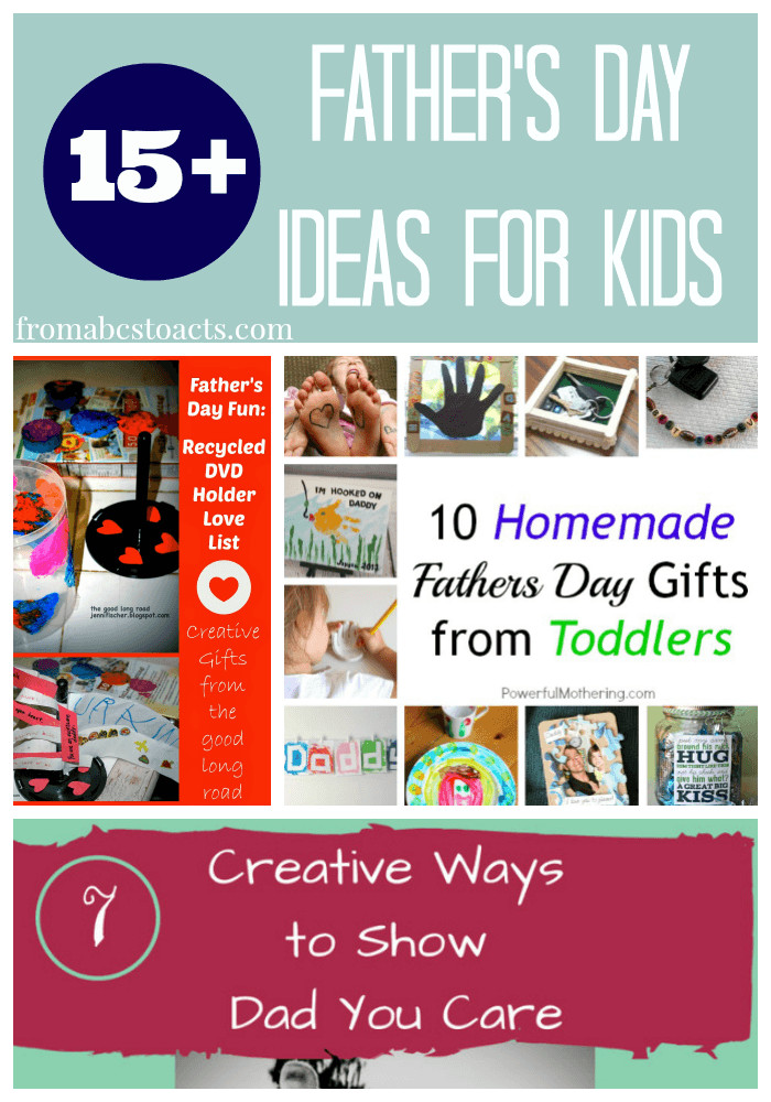 Father'S Day Gift Ideas From Toddlers
 Father s Day Ideas for Kids From ABCs to ACTs