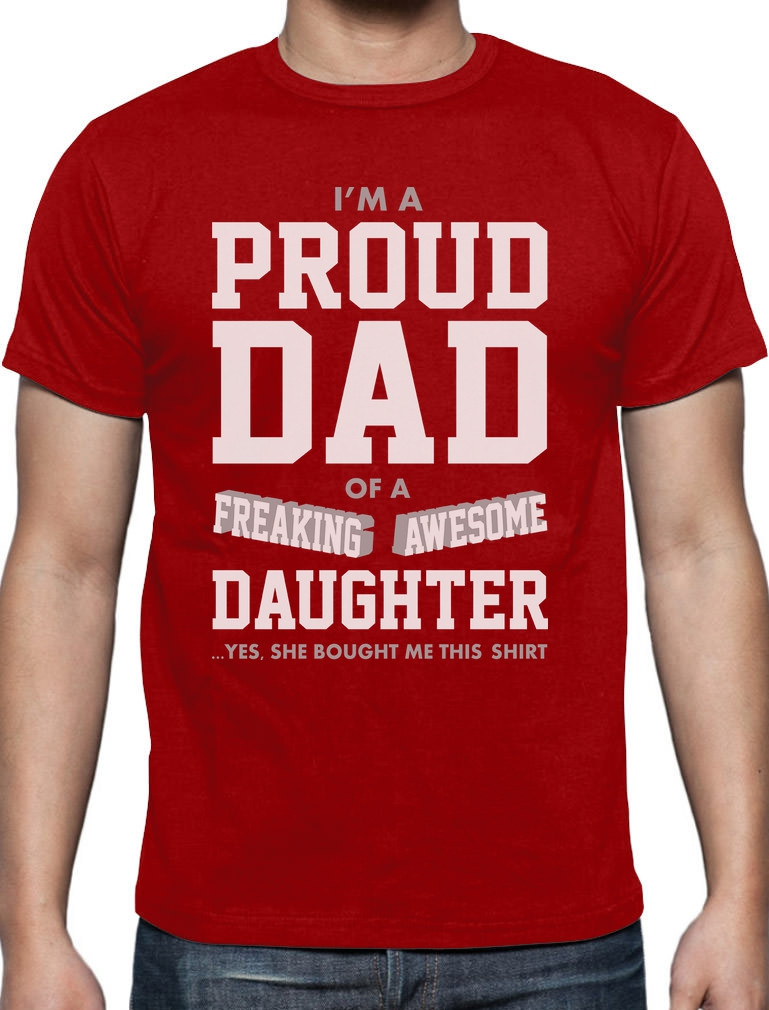 Father'S Day Photo Gift Ideas
 Proud Dad A Freaking Awesome Daughter Gift for Dad