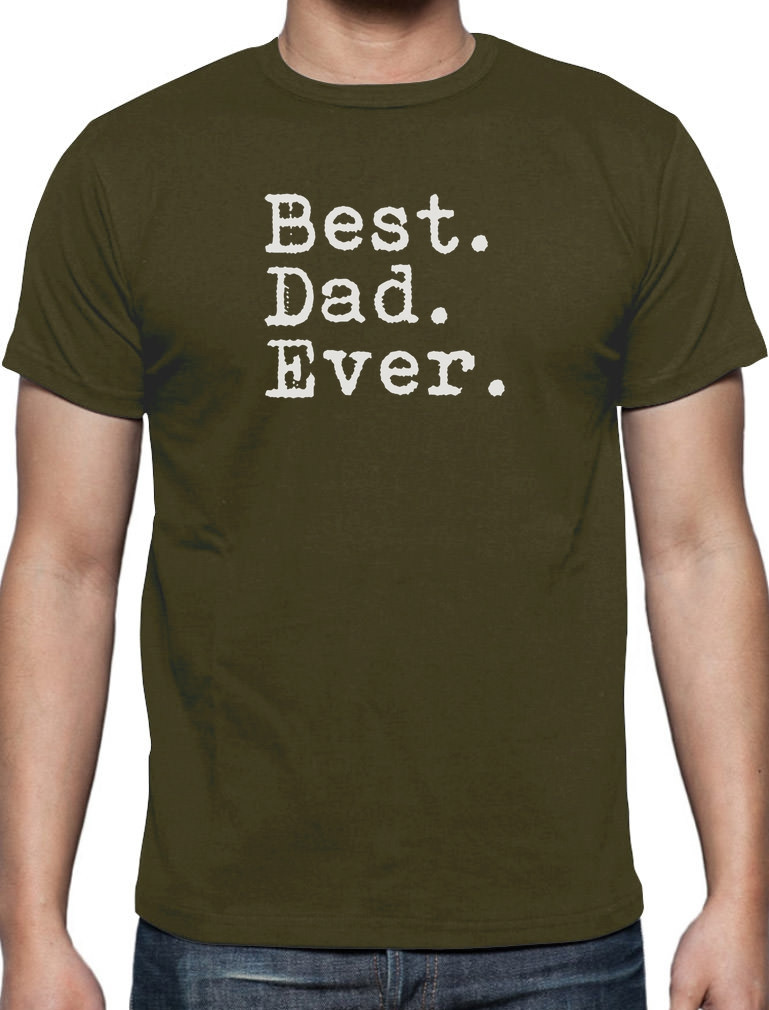 Father'S Day Photo Gift Ideas
 BEST DAD EVER T Shirt Father s Day Gift Present