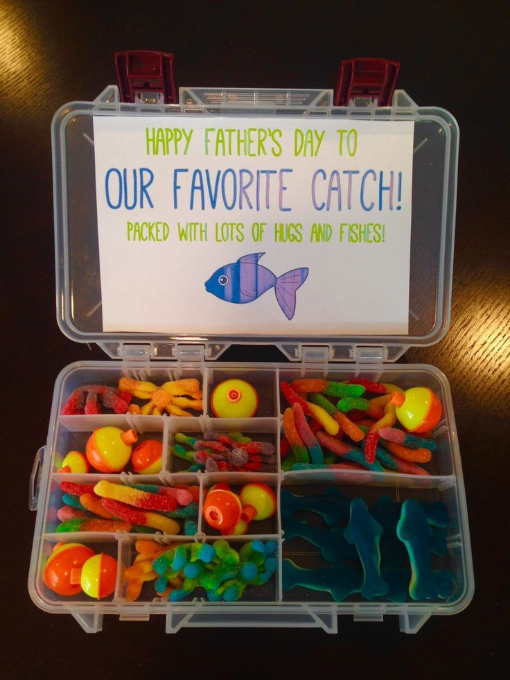 Fathers Day Gift Ideas Fishing
 Father s Day "Favorite Catch" Tackle Box Gift