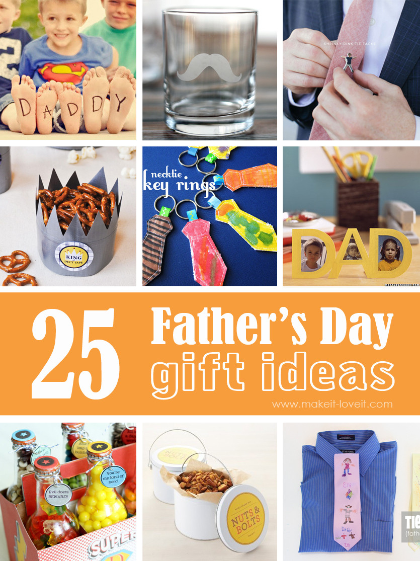 Fathersday Gift Ideas
 25 Homemade Father s Day Gift Ideas