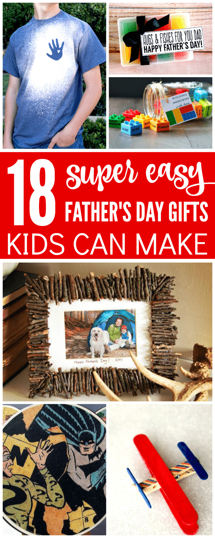 Fathersday Gifts From Kids
 18 Easy Father s Day Gifts Kids Can Make